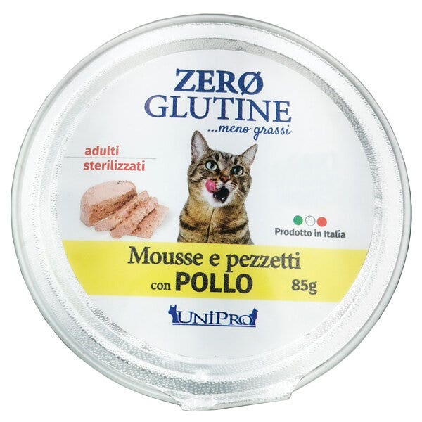 Unipro gatto  zero glutine con pollo 85g