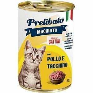 Unipro prelibato macinato pollo e tacchino per gattini 400g