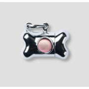 United pets bon tonico nano collezione chrome colore argento porta sacchettini igienici