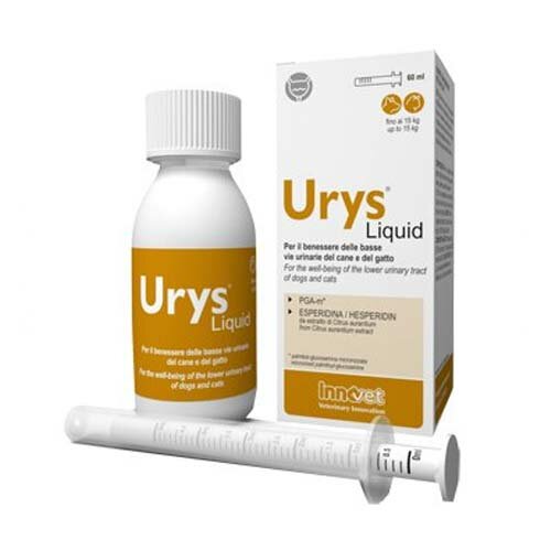 Urys Liquid Benessere vie Urinarie di Cane e Gatto 60 ml