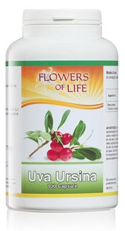 Uva ursina 100 capsule flowers of life