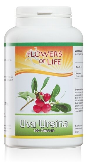 Uva ursina 100 capsule flowers of life