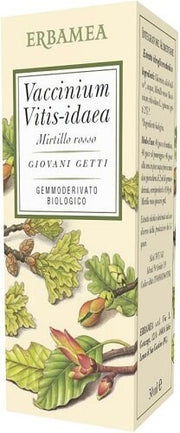 Vaccinium vitis idaea mirtillo rosso bio 50 ml