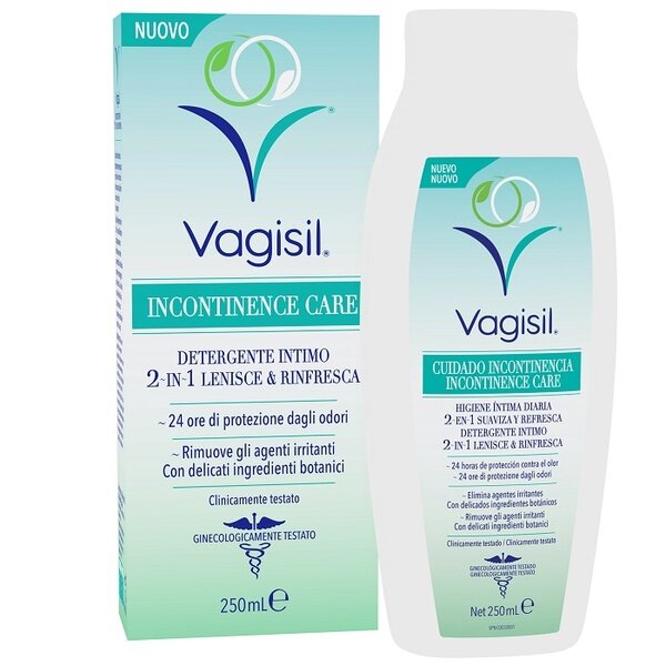 Vagisil incontinence care detergente intimo 2in1 lenisce e rinfresca 250 ml
