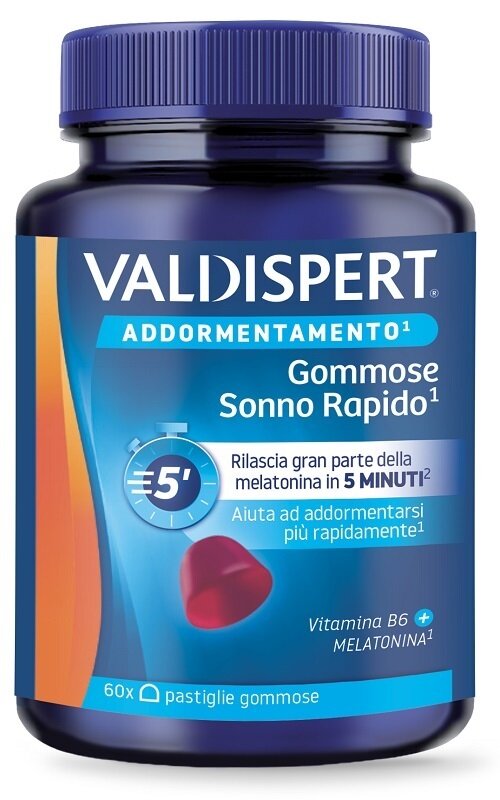Valdispert gommose sonno rapido 60 pastiglie gommose