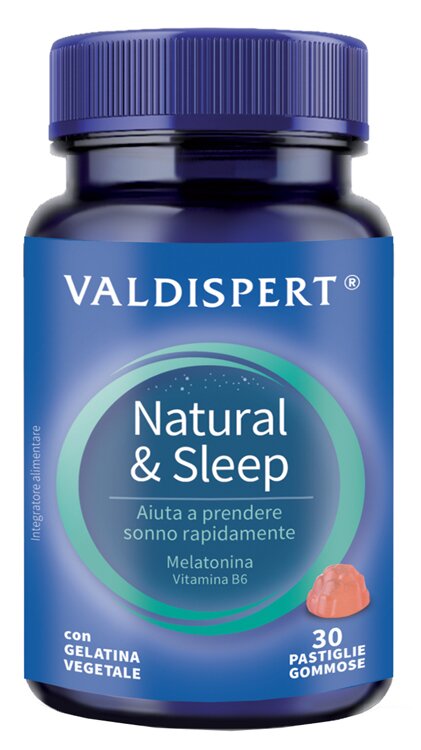 Valdispert natural&sleep 30 pastiglie gommose
