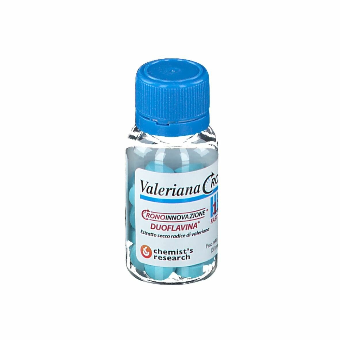 Valeriana crono 135 fast action con duoflavina 30 compresse