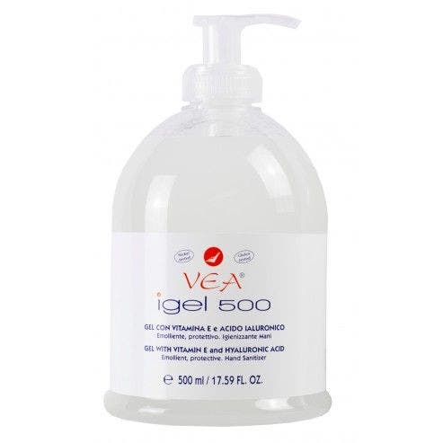 Vea igel gel mani igienizzante vitamina e acido ialuronico 500 ml