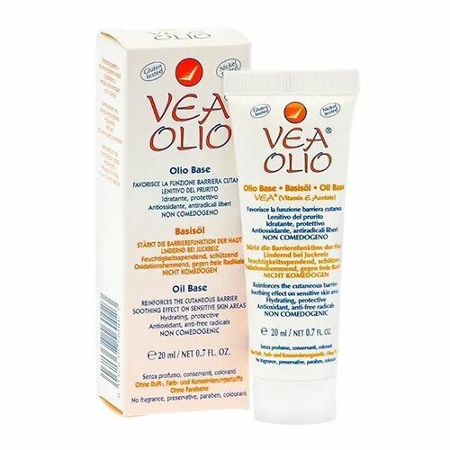 Vea Olio Base Idratante e Protettivo Pelli Secche 20 ml