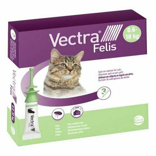 Vectra Felis Spot-on 3 Pipette 0,9 ml gatti