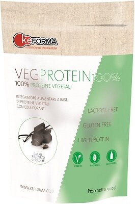Vegetale protein 100% black chocolate busta 900 g
