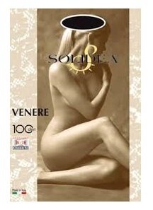 Venere 100 collant tutto nudo blu scuro 1