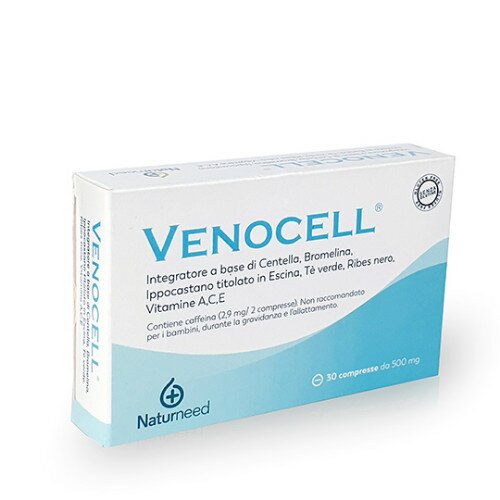 Venocell Integratore Benessere Microcircolo 30 Compresse
