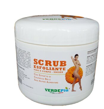 Verdepiu' scrub esfoliante calendula bio 650 g