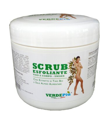 Verdepiu' scrub esfoliante timo bio 650 g