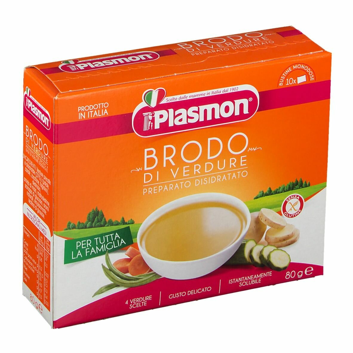 Verdure dry brodo verdura 80 g 1 pezzo
