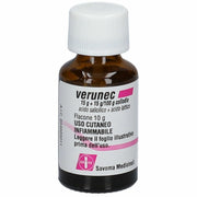 Verunec 15 g + 15 g / 100 g Collodio Soluzione Cutanea Verruche 10 g