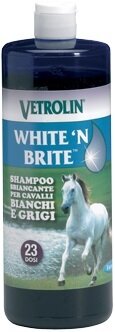 Vetrolin white'n brite shampoo cavalli bianchi e grigi 946 ml
