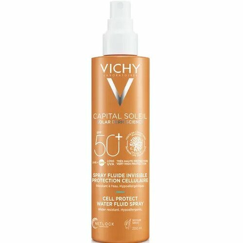 Vichy Capital Soleil Solare Spray Anti-Disidratazione Texture Ultra Leggera SPF50+ 200 ml