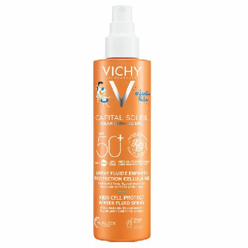 Vichy Capital Soleil Solare Spray Dolce Bambini Texture ultra-leggera SPF 50+ 200 ml