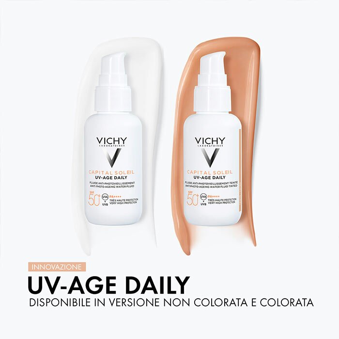 Vichy Capital Soleil UV-Age Daily SPF50+ Fotoinvecchiamento 50ml
