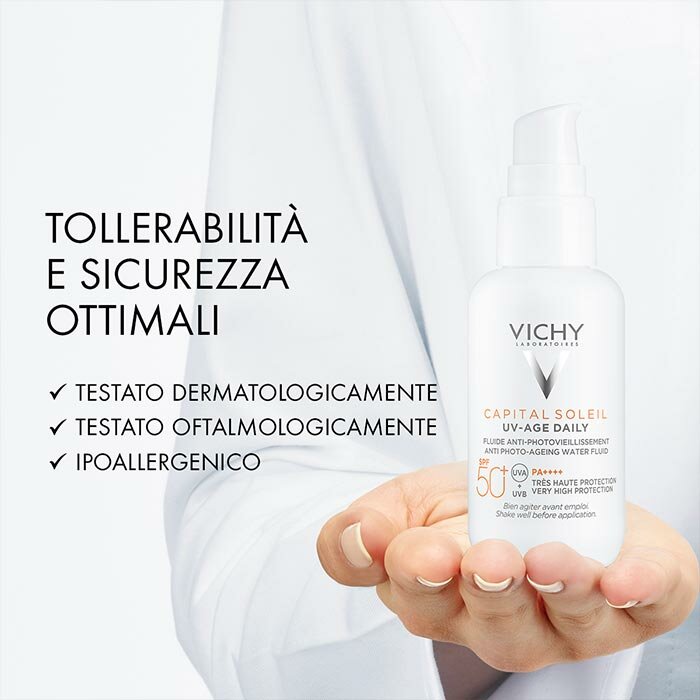 Vichy Capital Soleil UV-Age Daily SPF50+ Fotoinvecchiamento 50ml