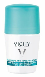 Vichy Deodorante Roll-On Anti-traspirante Anti-tracce 50 ml