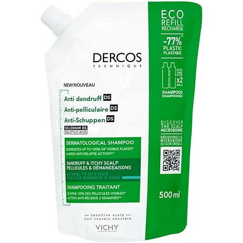 Vichy Dercos Eco Ricarica Shampoo Anti-Forfora 500ml
