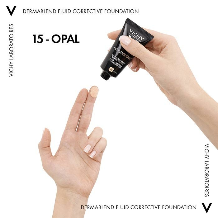Vichy Dermablend Fondotinta Fluido Correttore 15 Opal 30 ml