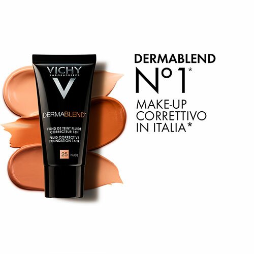 Vichy Dermablend Fondotinta Fluido Correttore 35 Sand 30 ml