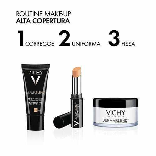 Vichy Dermablend Fondotinta Fluido Correttore 35 Sand 30 ml