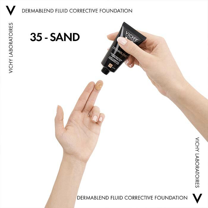 Vichy Dermablend Fondotinta Fluido Correttore 35 Sand 30 ml