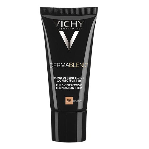 Vichy Dermablend Fondotinta Fluido Correttore 55 Bronze 30 ml