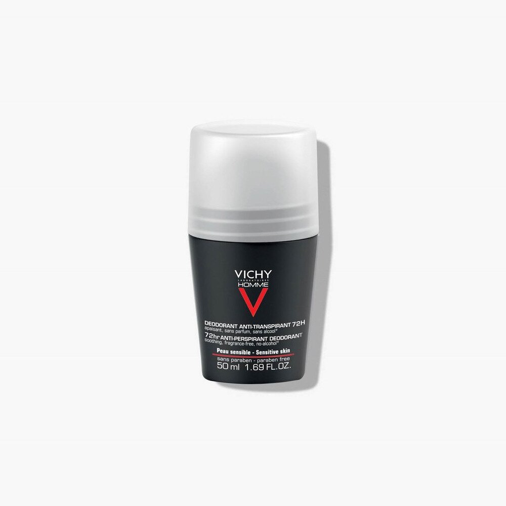 Vichy homme deodorante roll-on antitraspirante 72h 50ml