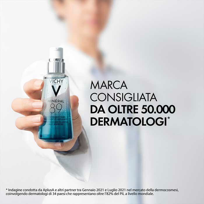 Vichy Mineral 89 Booster Quotidiano Fortificante Rimpolpante 75ml