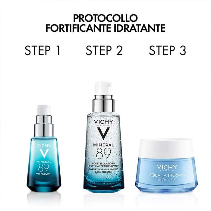 Vichy Mineral 89 Booster Quotidiano Fortificante Rimpolpante 75ml
