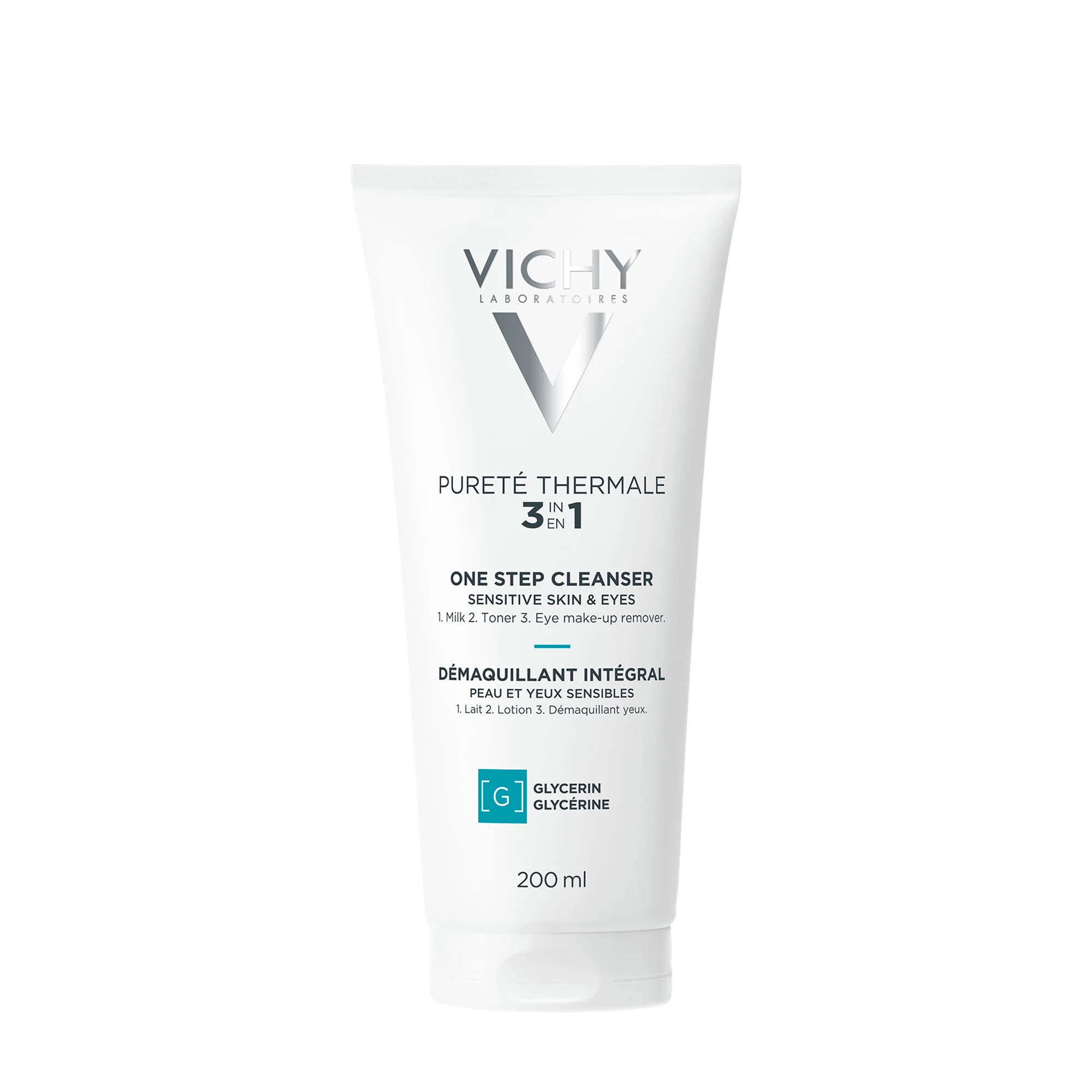 Vichy Pureté Thermale 3in1 Struccante Integrale Pelle Sensibile 200 ml