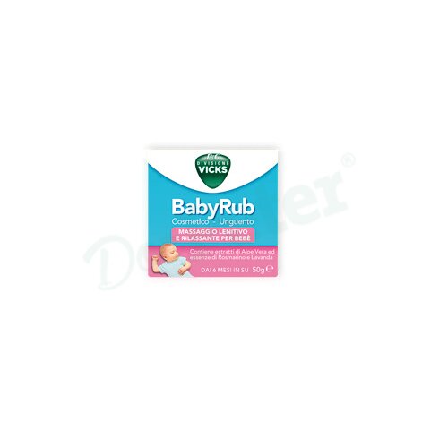 Vicks BabyRub con Aloe Vera Unguento 50 g