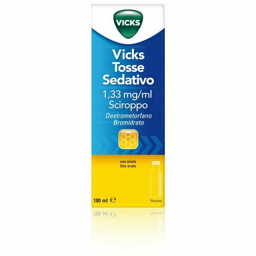 Vicks tosse sedativo sciroppo 1 flacone 180 ml