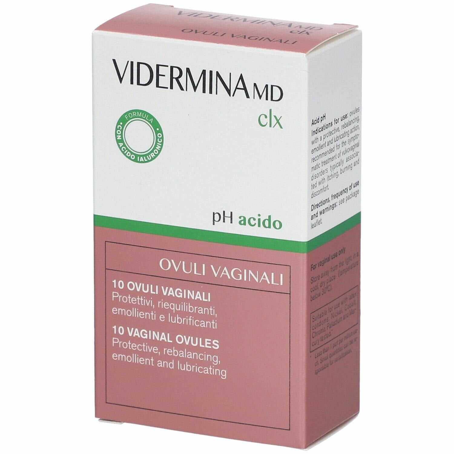 Vidermina clx ovuli 10 pezzi md