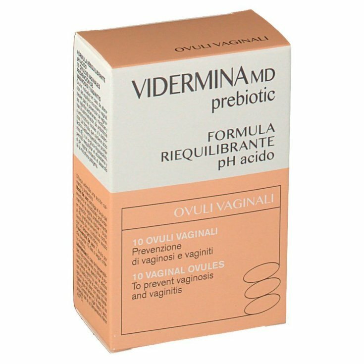 Vidermina prebiotic ovuli vaginali 10 pezzi