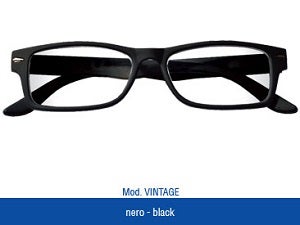 Vintage nero diottr +3