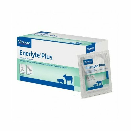Virbac Enerlyte Plus Reidratante Energetico Veterinario 24 Buste da 100 Gr.
