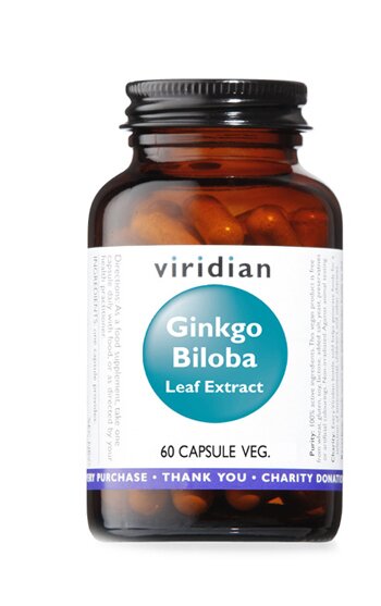 Viridian ginkgo biloba leaf extra 60 capsule