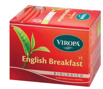 Viropa te' english breakfast bio 15 filtri