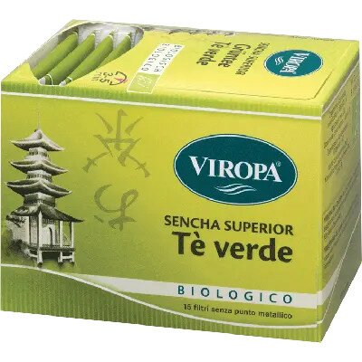 Viropa Tè Verde Sencha Superior Bio 15 Filtri