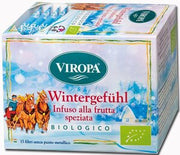 Viropa wintergefuhl infuso frutta speziata bio 15 bustine 2,5 g