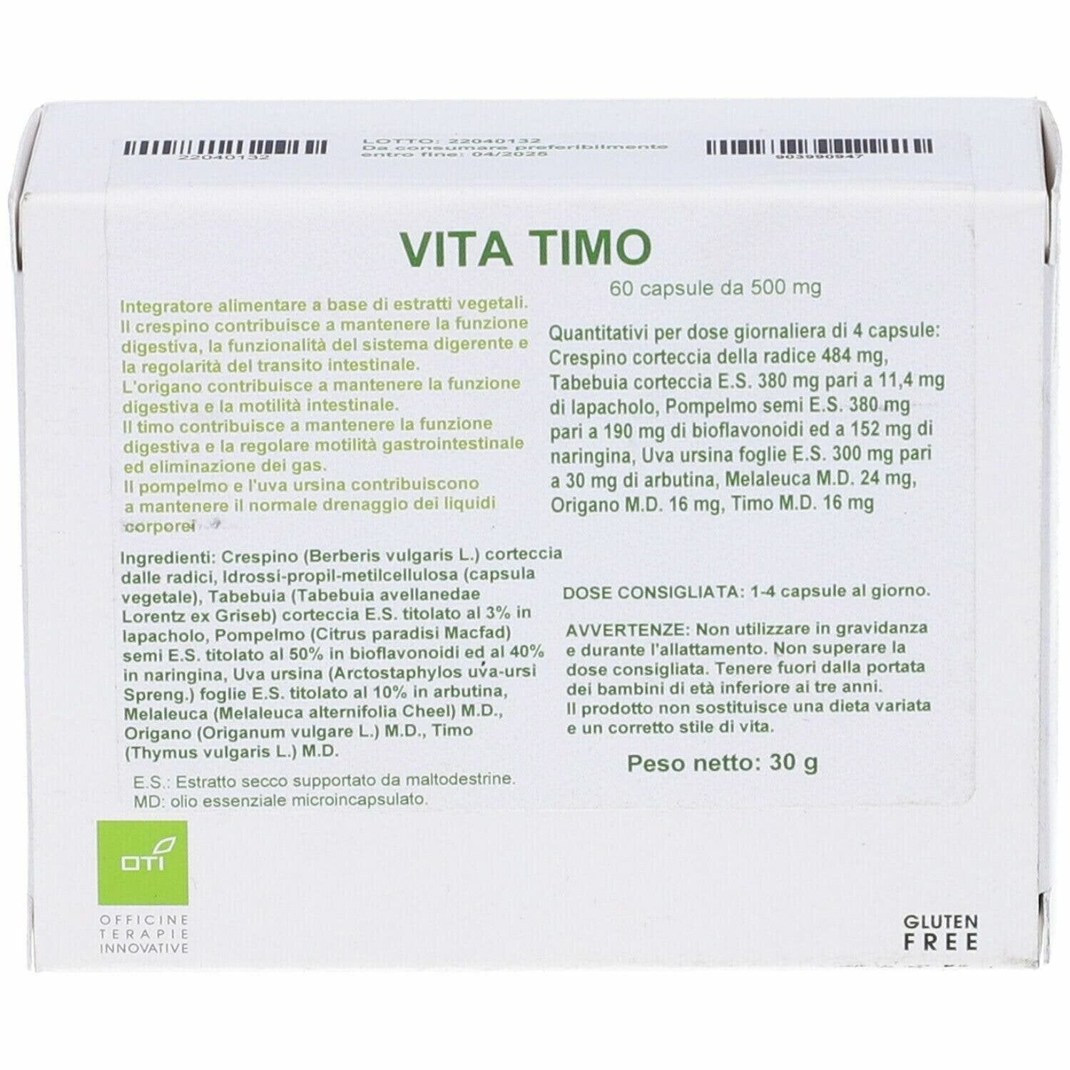 Vita timo 60 capsule