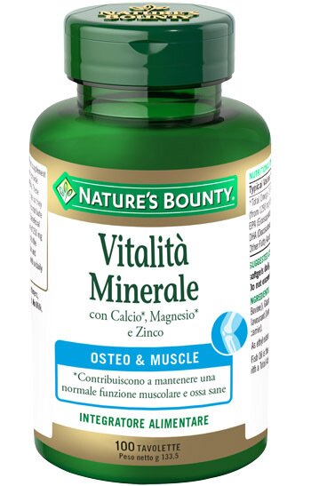 Vitalita' minerale 100 tavolette 133,50 g