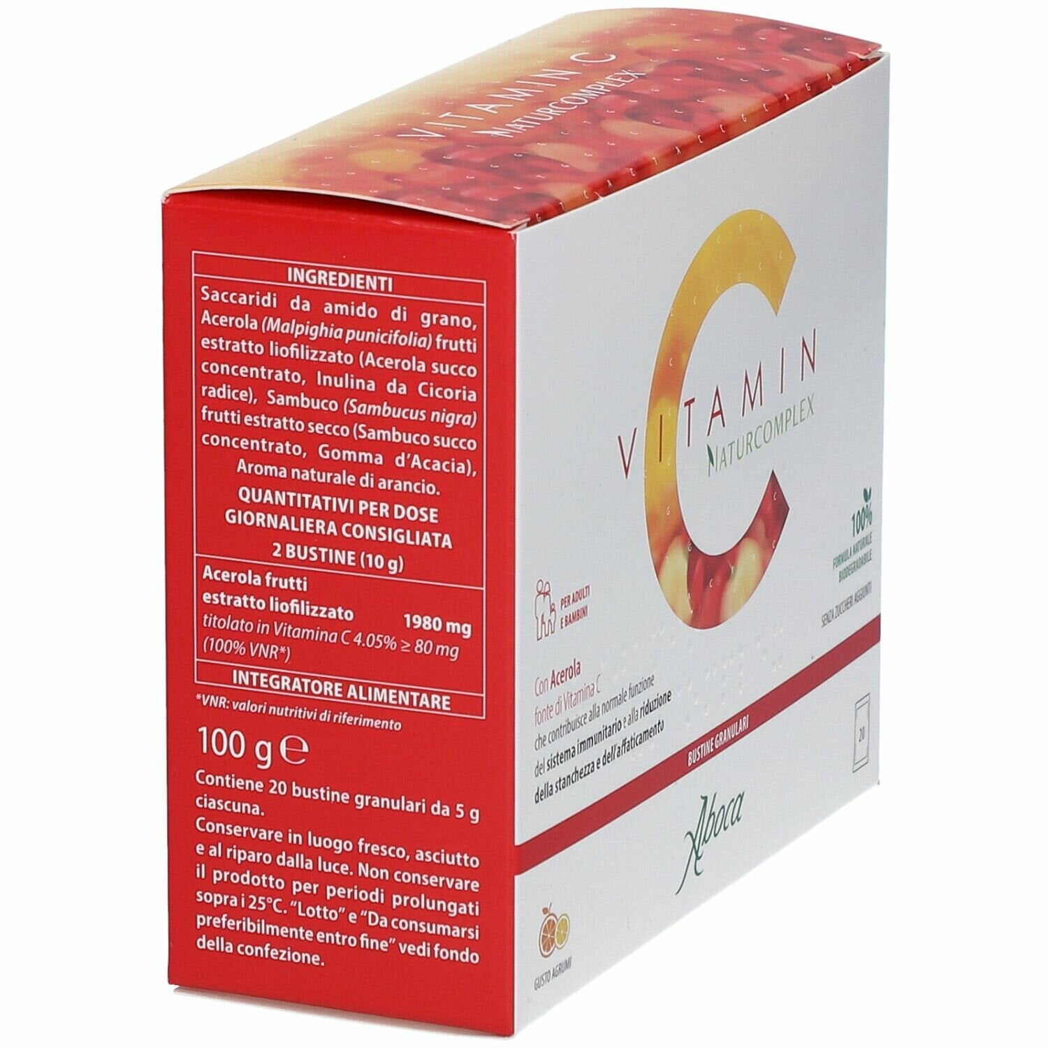 Vitamin c naturcomplex 20bust